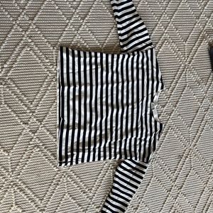 Long sleeved striped shirt